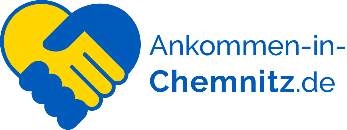 Logo der Website Ankommen in Chemnitz